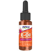 NOW Foods Vitamina E líquido, botella de 1 oz, posible apoyo antioxidante diario.