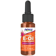 NOW Foods Vitamina E líquido, botella de 1 oz, posible apoyo antioxidante diario.