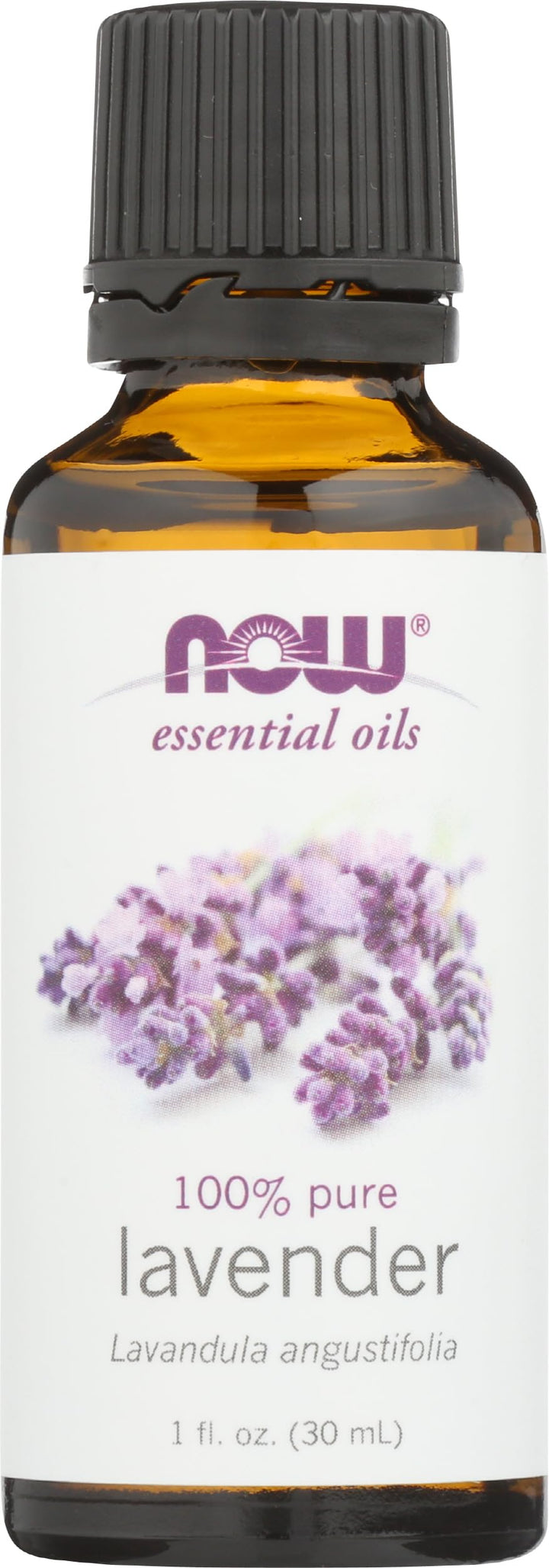 NOW Foods Lavanda, aceite 1oz, botella, aroma puro para difusor.