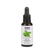 NOW Foods Oil of Oregano 25% bottle closeup for aroma and everyday use