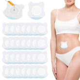 NQEUEPN castor oil belly button wrap pack ready for easy bedside use.