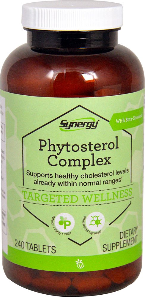 NSI Vitacost Phytosterol Synergy bottle featuring a standardized plant sterol blend for daily use.