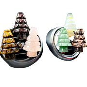 NsmjodStone Rose Quartz Tree vent clip enhances in-car elegance and calm ambience.