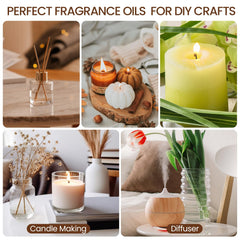 Nuanchu oils for DIY candles and bath products with fragrant potential