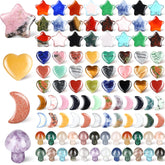 Nuenen heart crystal set for meditation and decorative crafting