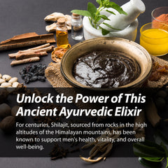 Nugenix Essentials Shilajit packaging display with clear labeling and eco-conscious design