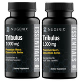 Nugenix Essentials Tribulus Terrestris bottle with 120 capsules for daily wellness support.