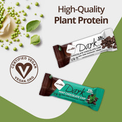 NuGo Dark Chocolate Mint bar pack contains 12 bars for family on-the-go energy.
