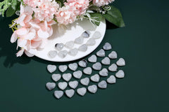 NUKAYAI Moonstone Heart crystal-04 in meditation space supports mood balance.