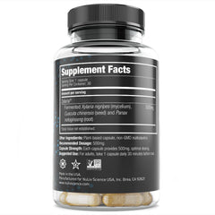 Nuliv Science Zylaria capsules close-up highlighting non-habit forming mood and sleep support