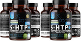 Number One Nutrition N1N Premium 5-HTP bottle promotes calm mood.