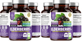 Number One Nutrition N1N premium black elderberry capsules packaging for immune support.