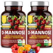 Number One Nutrition Premium D-Mannose bottle front view for urinary health support