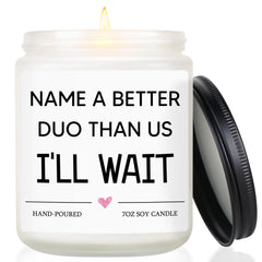 Nuowagify Best Friend Candle lavender scent close-up creates relaxing atmosphere