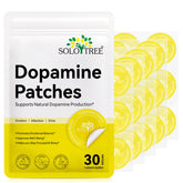 NUOYANG Dopamine Patches pack front showing 30-day mood support routine.