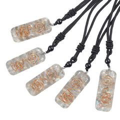 Nupuyai crystal pendant packaging shown as a gift-ready option.