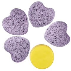 Nupuyai heart-shaped lava stone handheld for on-the-go energy and balance