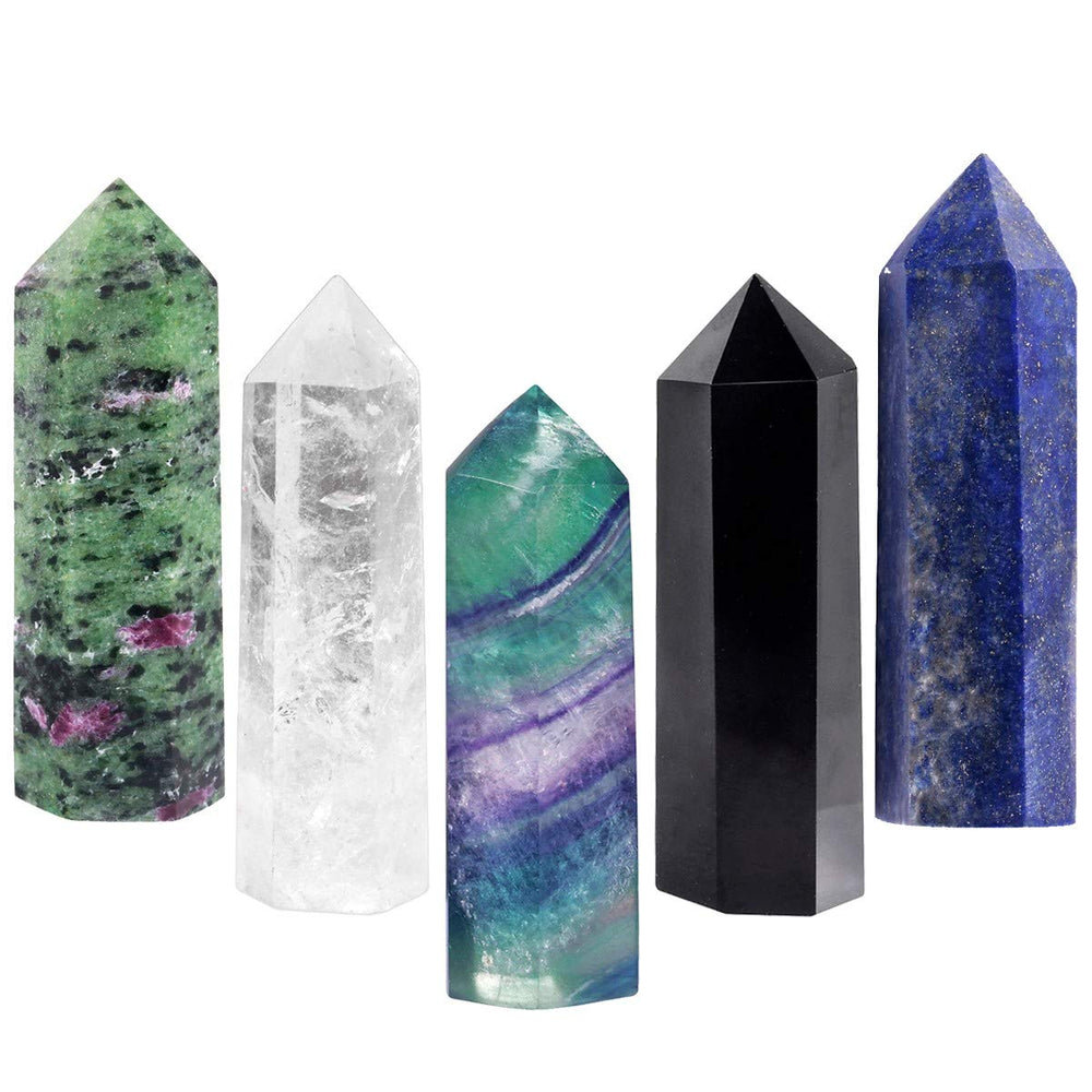 Nupuyai Rock Quartz wand for meditation and calm energy