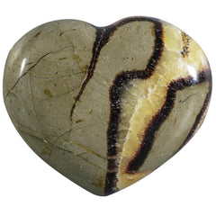 Nupuyai Septarian dragon-heart stone close-up showing dragon-scale pattern for meditation focus