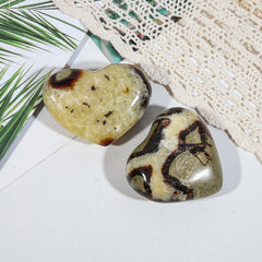 Nupuyai worry palm stone designed for anxiety relief with smooth surface for mindfulness