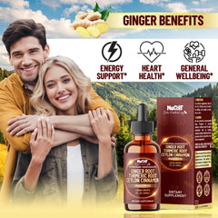 NUQIIT turmeric and cinnamon blend close-up