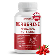 Nurafuse Berberine 14-in-1 bottle supports daily wellness with a balanced natural blend.