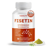 NURAFUSE Fisetin 10-in-1 bottle showing five-month supply for daily wellness
