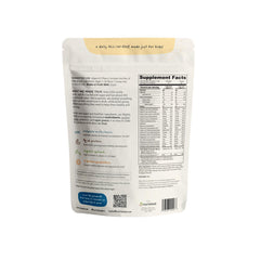 Nurished Vanilla Mighty Milk pour shows easy mix and flavor.
