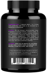 NURTURLY magnesium capsules close-up highlighting vegan capsules
