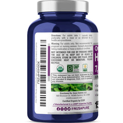 NusaPure 20 to 1 extract bottle emphasizes concentrated tulsi.