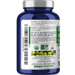 NusaPure Amla bottle shows 6,000 mg equivalent per serving potency