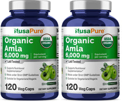 NusaPure Amla capsules with 10-1 extract for daily antioxidant support