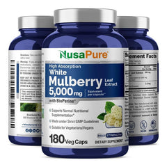 NusaPure Bioperine-enhanced capsules for absorption