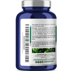 NusaPure Calcium D-Glucarate 150-day supply bottle emphasizes convenient daily use