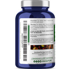 NusaPure Calendula flower ingredient label indicates natural botanical components.