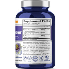 NusaPure Passion Flower 20:1 capsules ready for daily use