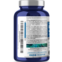 NusaPure Renal Balance ingredients label showing essential vitamins and minerals.