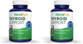 NusaPure Thyroid Support bottle front for daily wellness and easy dosing