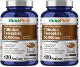 NusaPure Tribulus 50:1 extract bottle for daily vitality