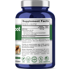 Capsules beside the NusaPure bottle, ideal for daily wellness routines.