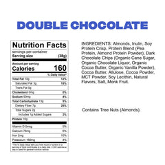 NuSkool Krunch bar closeup with chocolate chips and cocoa butter