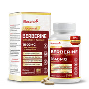 NUSORAN Dihydroberberine bottle label highlights GlucoVantage for daily balance.