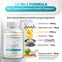 NUSORAN liposomal delivery graphic illustrating enhanced absorption for maximum uptake