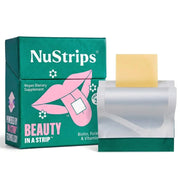 NuStrips strawberry-flavor strip for easy daily beauty intake.