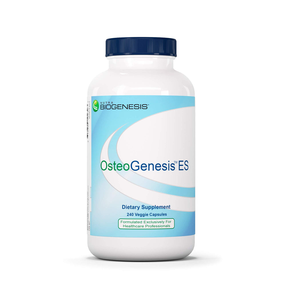 Nutra BioGenesis Osteogenesis bottle front view for everyday bone support