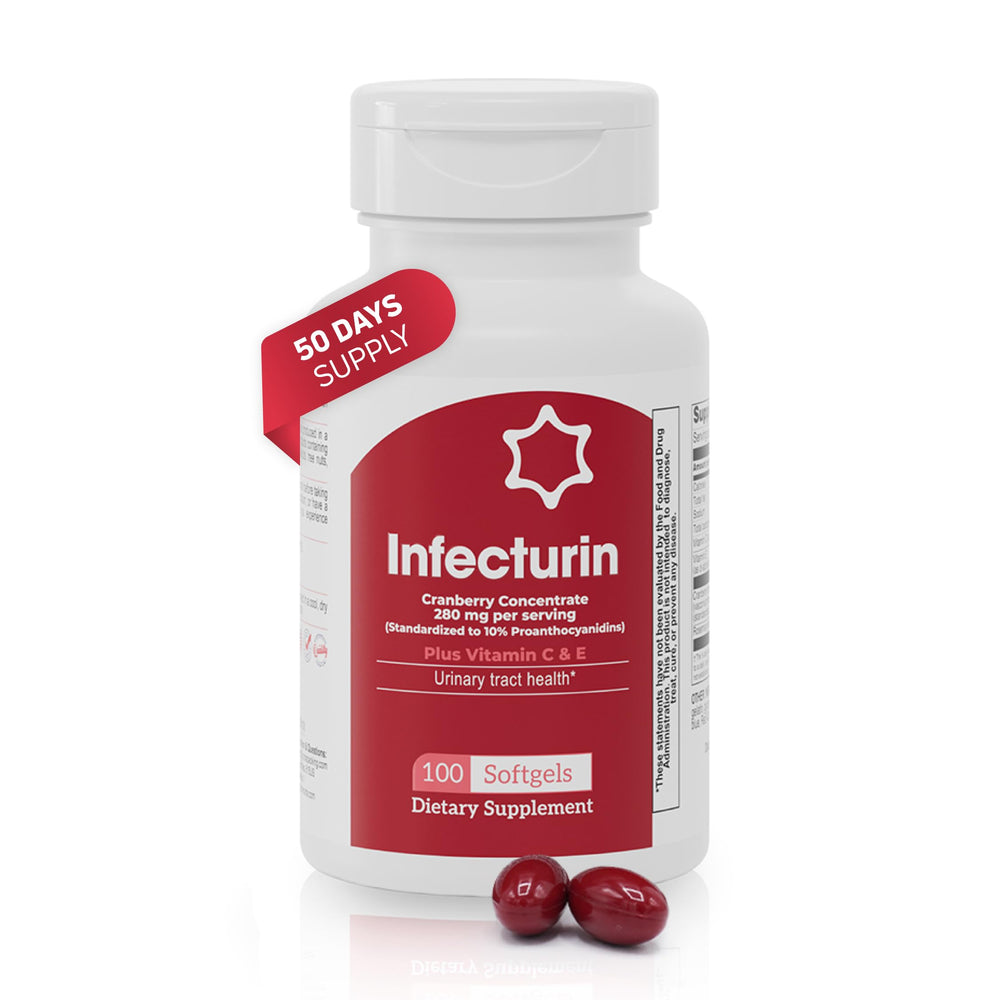 Nutra Nutrition Cranberry Pills bottle front for daily urinary support and ease of use