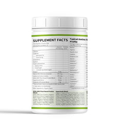 Nutra Seasons Prebiotic Probiotic blend tub supports gut health and nutrient absorption.