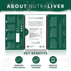 Nutra Tea Nutraliver sacs-infusiones para una taza rápida y sabrosa.