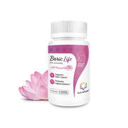 NutraBlast boric acid vaginal suppositories packaging showcases trusted USA-made balance support.