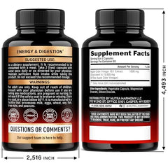 NutraHarmony ACV capsules close-up demonstrating easy daily use.